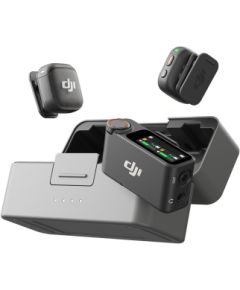 DJI Mic 3 Advanced Mini Wireless Microphone + Charging Case Citi kameru aksesuāri 