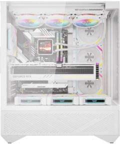 Darkflash DY460 computer case (White) + 4 ARGB fans