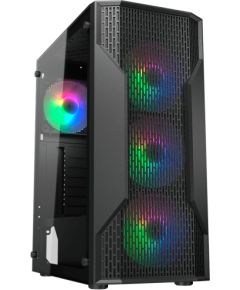 COUGAR MX110 RGB PC Case, Mid tower, Black