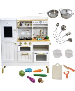 Koka virtuve bērniem "Amēlija" Virtuves, trauki, sadzīves tehnika