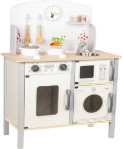 Koka virtuve bērniem "Flora" Virtuves, trauki, sadzīves tehnika
