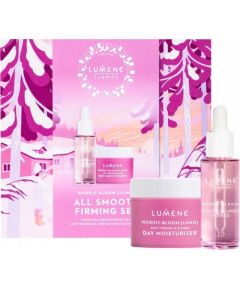 LUMENE_SET Nordic Bloom All Smooth Firming Set Vegan Collagen Essence esencja do twarzy 30ml + Anti-Wrinkle & Firm Day Moisturizer krem do twarzy 50ml Smaržas - NESAKĀRTOTS