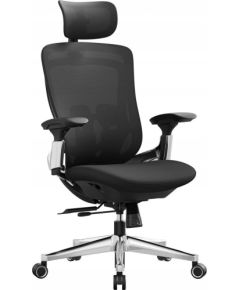 Krzesło biurowe Songmics Ergonomiczne regulowane krzesło biurowe rozkładane biurko - przednie lub tylne regulowane siedzenie - Obsługa do 150 kg - Black Biroja krēsli