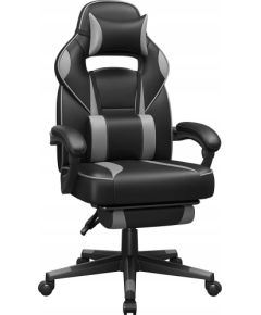 Krzesło biurowe Songmics Krzesło Do Gier Krzesło Biurowe Z Podnóżkiem, Krzesło Biurowe Z Zagłówkiem I Poduszką Lędźwiową, Z Regulacją Wysokości, Ergonomi Офисные стулья