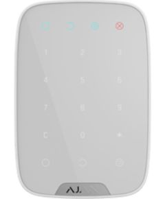 Ajax KeyPad Wireless touch keyboard (white)  Bezvadu Apsardzes Sistēmas