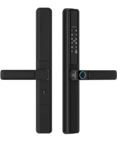 Hismart Smart Door Lock, Tuya, Wi-Fi, Fingerprint, RFID, Right/Left-Hand, Reverse Viedie slēdži