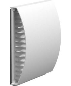 Hismart Curved Rain Shield for Single Room Energy Recovery Ventilator, Plastic Viedie slēdži