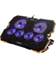 Laptop Cooling Pad HISMART with 5 Adjustment Positions Palikņi portatīvajiem datoriem