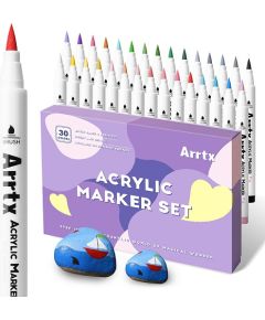 Acrylic Marker Pens ARRTX, 30 Colours