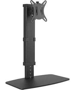Hismart Single-Monitor 17"-32" Desk Stand, Black Palikņi portatīvajiem datoriem