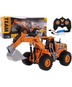 RoGer Радиоуправляемый Экскаватор для освещения и дыма 1:22 Радиоуправляемые Игрушки