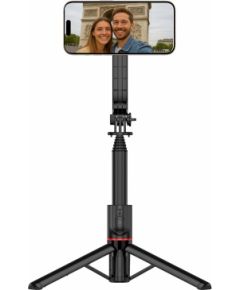 Swissten Bluetooth Selfiju Nūja ar statīvu (saderīgs ar MagSafe) Telefonu Stabilizatori