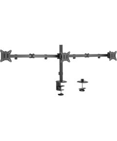 Hismart Triple-Monitor 17"-27" Desk Mount Palikņi portatīvajiem datoriem