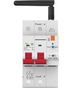TUYA Умный переключатель, 1P+N, Wi-Fi, RS485, 63A Viedie slēdži