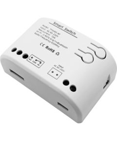 TUYA Умный 1-канальный переключатель Wi-Fi, RF, 10A, AC 85-250V Viedie slēdži