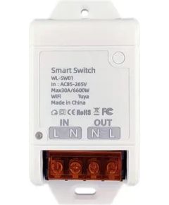 TUYA Smart Switch, Wi-Fi, 30A, AC 100-240V, 6600W Viedie slēdži