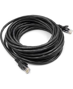 EXD Cable Cat5E UTP, 7.5m, black Tīkla vadi