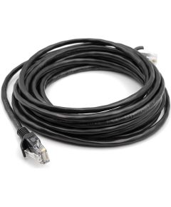 EXD Cable Cat5E UTP, 5m, black Tīkla vadi
