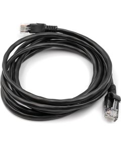 EXD Cable Cat5E UTP, 2m, black Tīkla vadi