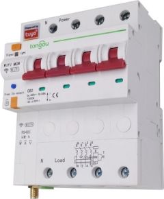 TUYA Умный 4-полюсный переключатель Wi-Fi, RS485, 63A Viedie slēdži