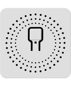 TUYA Умный 1-канальный маленький переключатель Wi-Fi Viedie slēdži