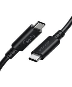 Cable CHOETECH USB4, Type-C - Type-C, 40Gbps, 100W, 20V/ 5A, 8K/ 60HZ, 0.8m