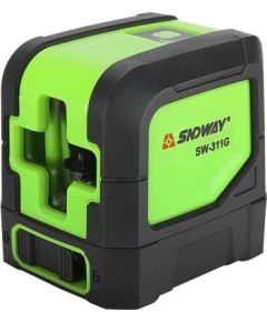 Sndway2 Mini Cross Line Laser, 20m, Green Beam