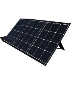 EXD Folding Solar Panel 120W, 2xUSB, QC3.0, with Adapters Saules paneļi