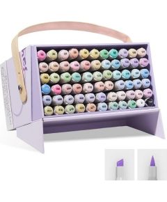 Double-sided Marker Pens ARRTX Oros, 66 Colours, pastel tone shade