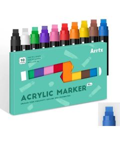 Acrylic Marker Pens ARRTX Jumbo, 10 Colours