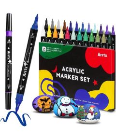 Acrylic Marker Pens ARRTX, 24 Colours