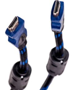 Кабель HDMI - HDMI, 7m, 1.4 ver., Nylon  Кабель HDMI