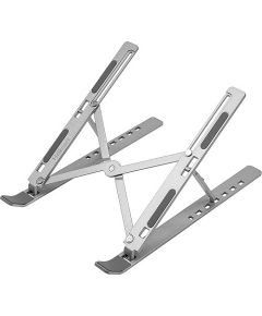 Foldable Steel Laptop / Tablet Stand HISMART, with 7 Adjustment Positions Palikņi portatīvajiem datoriem