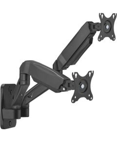 Hismart Dual 17”-32” Monitor Spring-Assisted Arm Mount Palikņi portatīvajiem datoriem