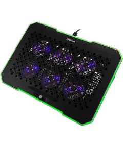 Laptop Cooling Pad HISMART with 5 Adjustment Positions Palikņi portatīvajiem datoriem