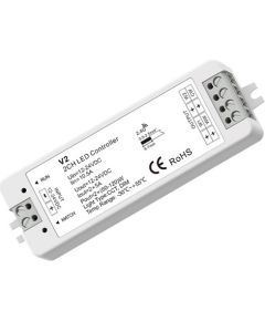 Skydance V2 контроллер для светодиодных лент, 12-24V, 2x5A Viedās lampas un spuldzes
