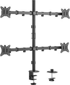 Hismart Quad-Monitor 17"-32" Desk Mount Palikņi portatīvajiem datoriem