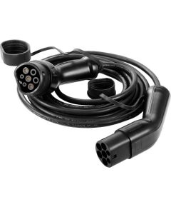 Hismart EV Charging Cable Type 2 - Type 2, 32A, 7.2kW, 1-fazė, 5m Elektro Auto lādēšanas piederumi