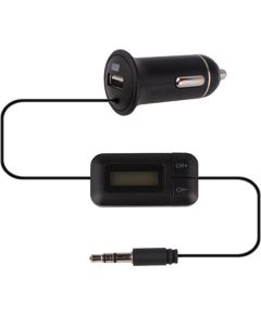 Extradigital USB charger + FM transmitter (12V, 24V)