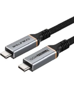 Extradigital Premium cable USB4, Type C - Type C, 40Gbps, 100W, 20V/ 5A, 8K/ 60HZ, 1m