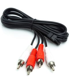 EXD Audio Cable 2x RCA - 2x RCA, 1m