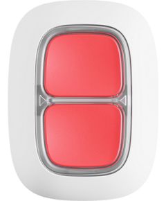 Ajax wireless panic DoubleButton for fast response (white)  Bezvadu Apsardzes Sistēmas