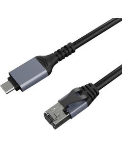 Extradigital Adapter Cable CAT6 UTP, USB Type-C to RJ45, 2m Сетевые кабели