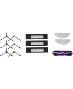 Midea Spare Parts Kit: 6x Side Brush, 1x Main Brush, 3x HEPA Filter, 2x Mopping Cloth for M7Pro/S8+ Citi piederumi