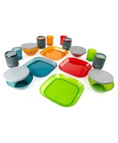 Gsi Outdoors Trauku komplekts Infinity 4 Person Deluxe Tableset Столовые приборы