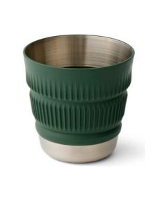 Sea To Summit Salokāma Krūze DETOUR Stainless Steel Collapsible Mug  Green Столовые приборы
