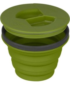 Sea To Summit Salokāms trauks ar vāku  X-SEAL & GO Small Olive Столовые приборы