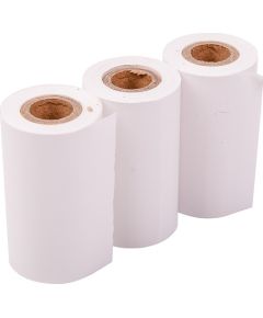 Hismart Thermal Paper for Thermal Label Printer, D30mm x 52mm, 3 rolls