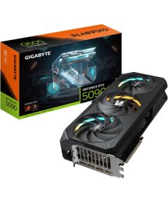 GIGABYTE GeForce RTX 5090 GAMING 32G Graphics Card - 32GB GDDR7, 512bit, PCI-E 5.0, 2407MHz Core Clock, 3 x DP 2.1a, 1 x HDMI 2.1b, NVIDIA DLSS 4, GV-N5090GAMING-32GD Видеокарты