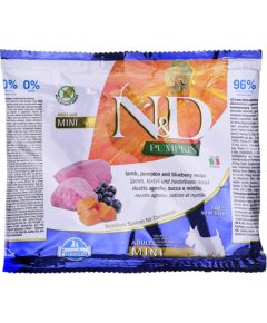 FARMINA N&D Pumpkin Dog Lamb & Blueberry Adult Mini - dry dog food - 100 g Suņu barība